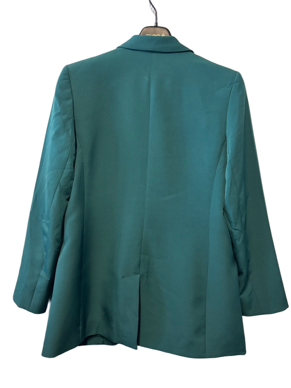 Express Emerald Single Button Boyfriend Blazer Size M - Picture 3 of 7